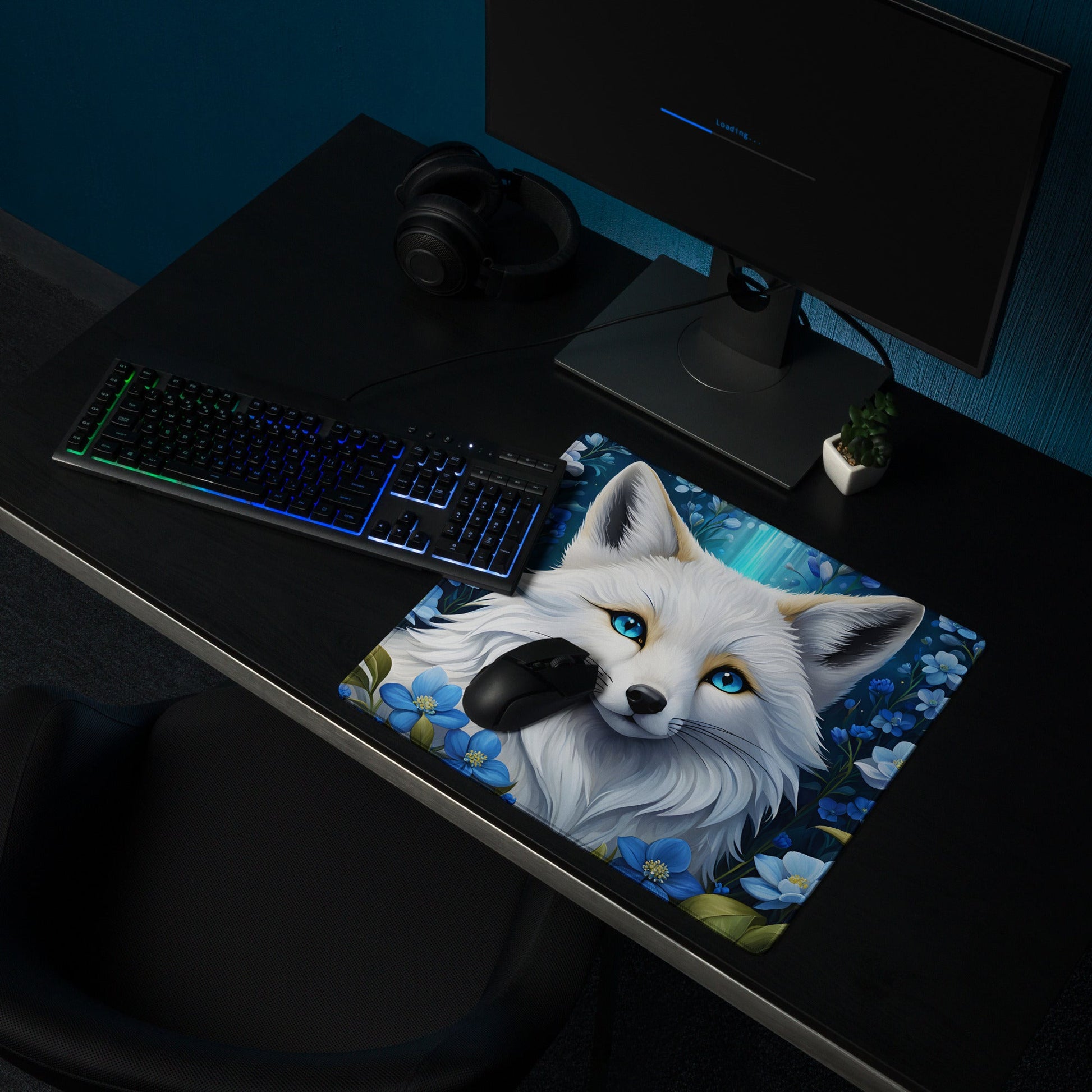 Snowy Fox Gaming Mouse Pad - Mouse Pads - Discovery Co.