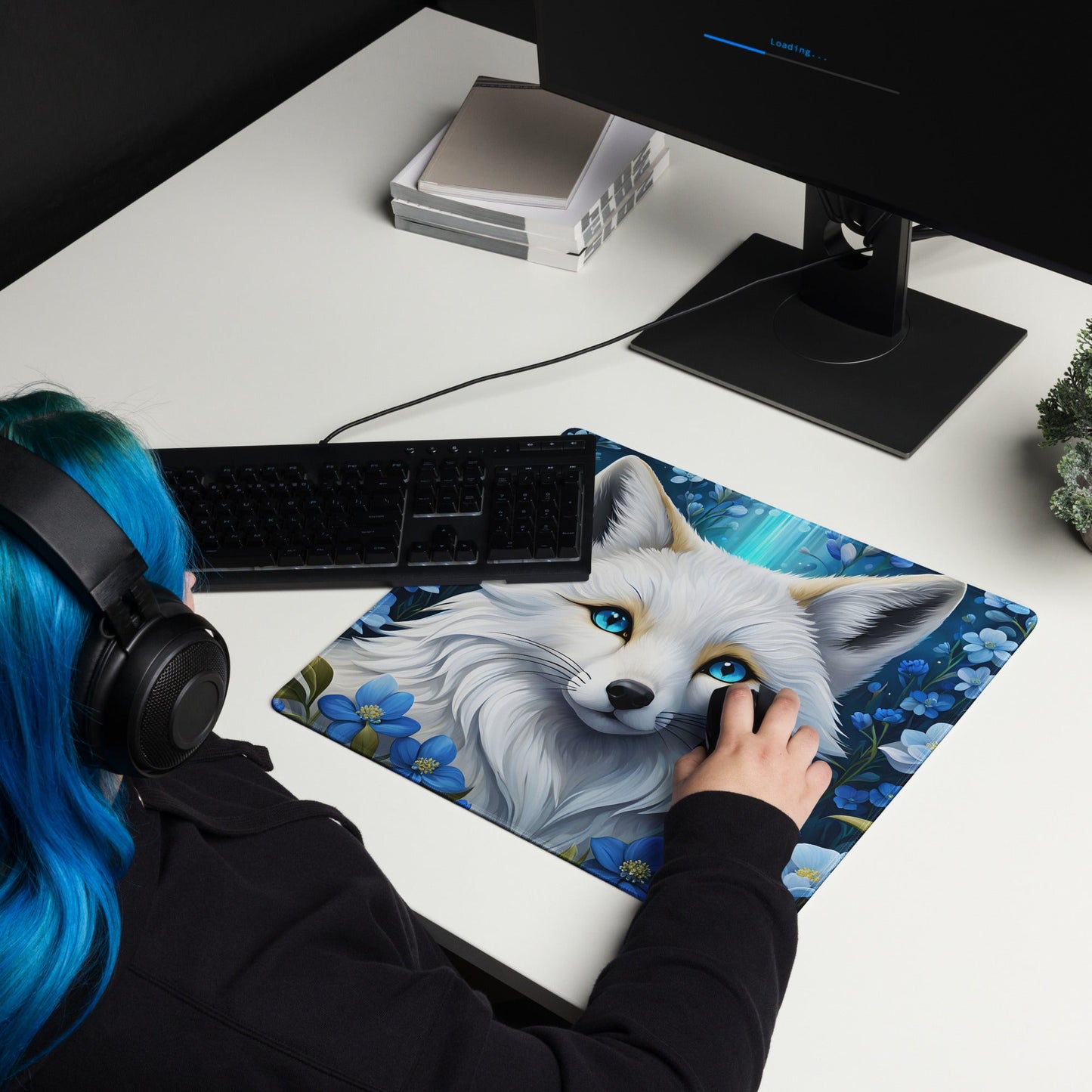 Snowy Fox Gaming Mouse Pad - Mouse Pads - Discovery Co.