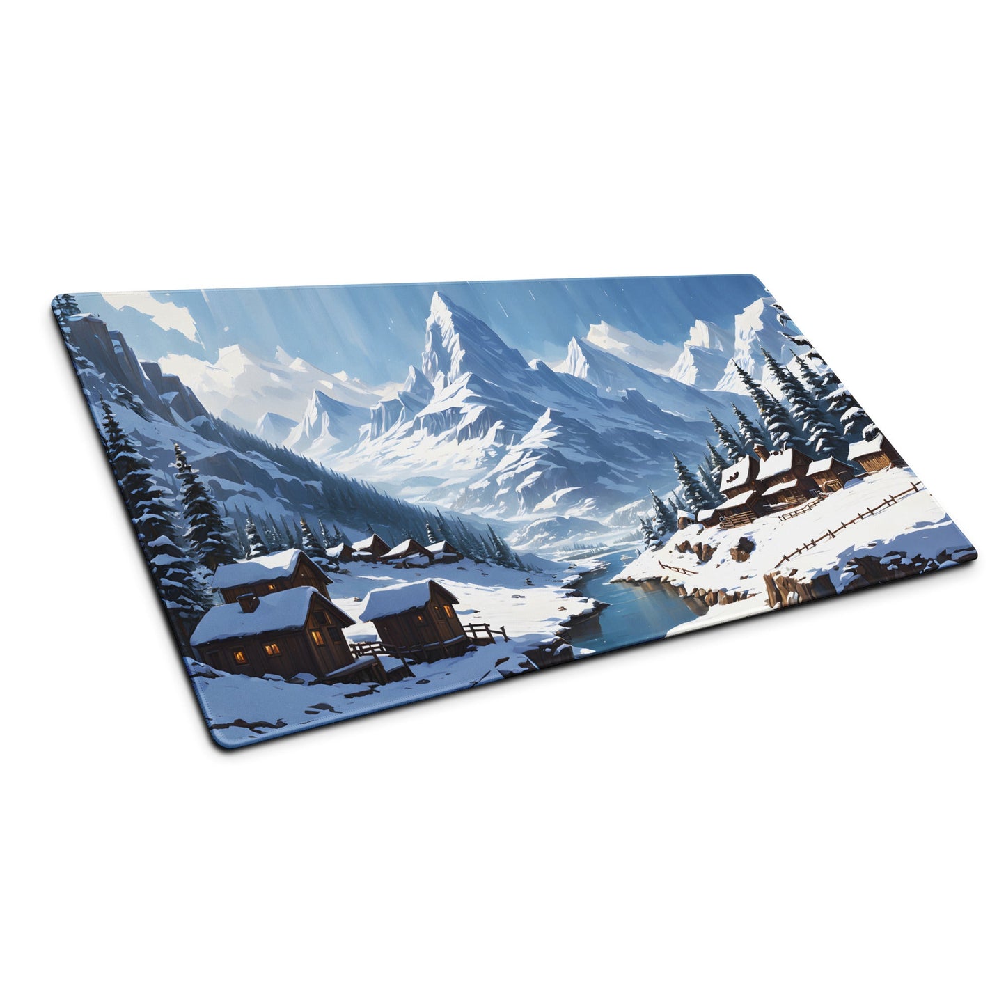 Snowy Landscape Gaming Mouse Pad - Mouse Pads - Discovery Co.