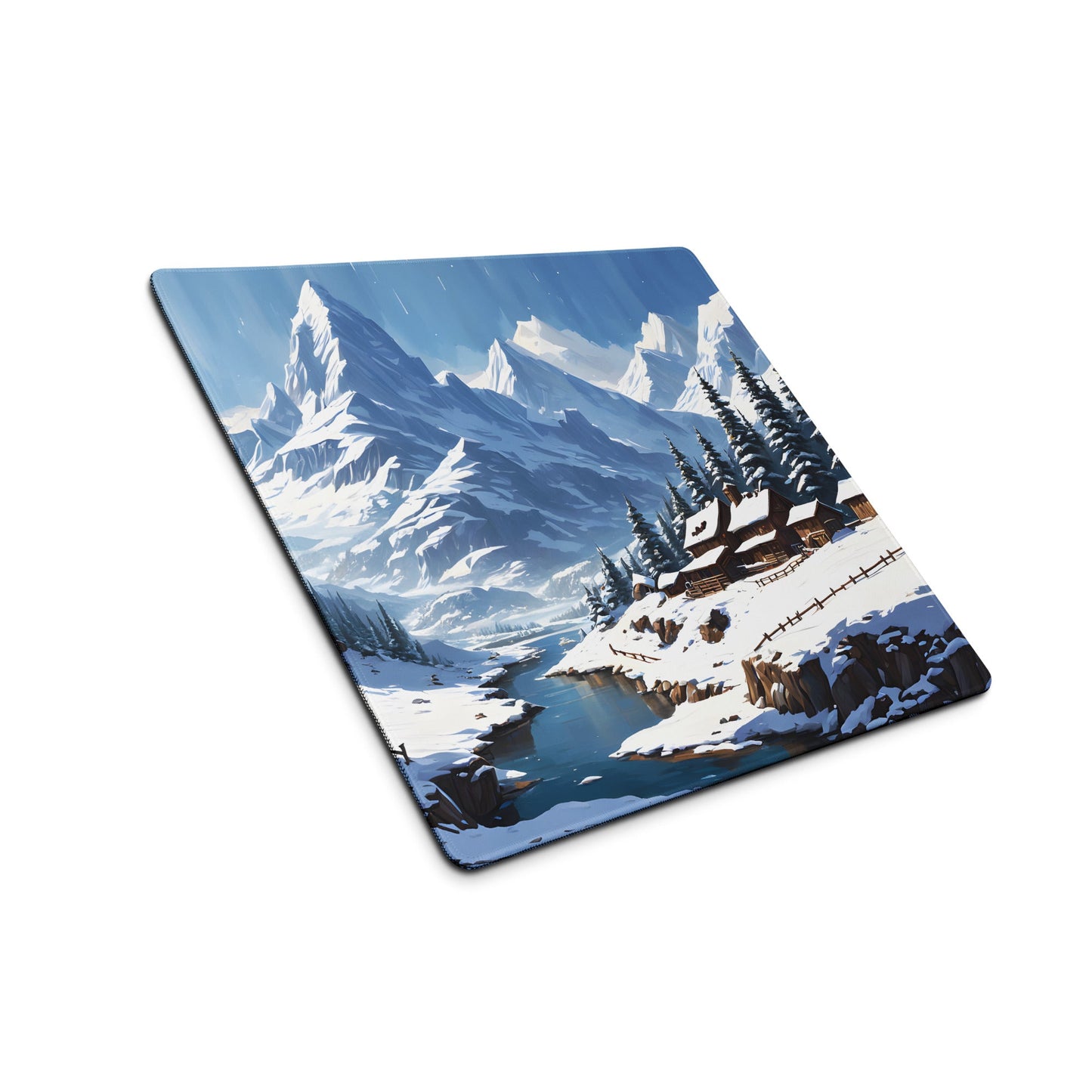 Snowy Landscape Gaming Mouse Pad - Mouse Pads - Discovery Co.