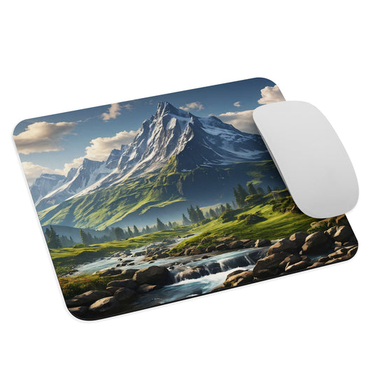 Snowy Mountain Mouse Pad - Mouse Pads - Discovery Co.