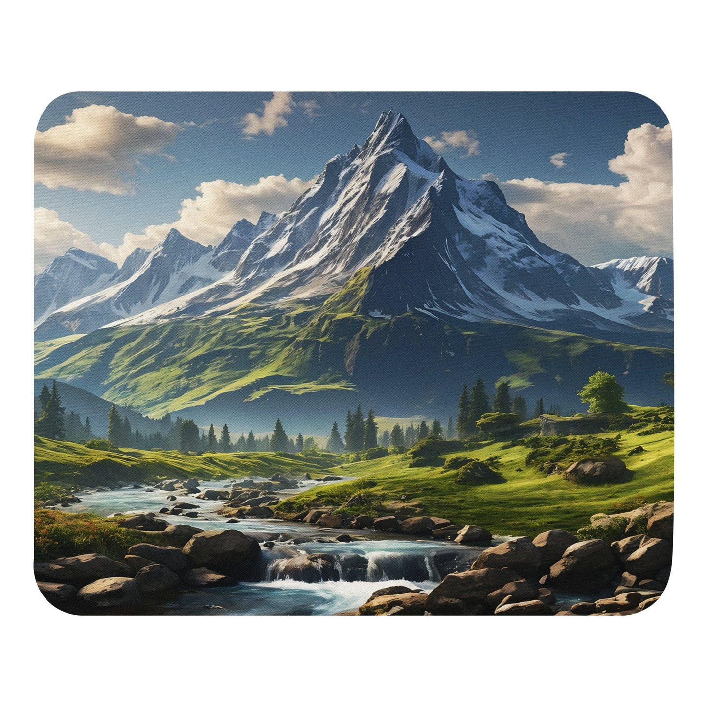 Snowy Mountain Mouse Pad - Mouse Pads - Discovery Co.