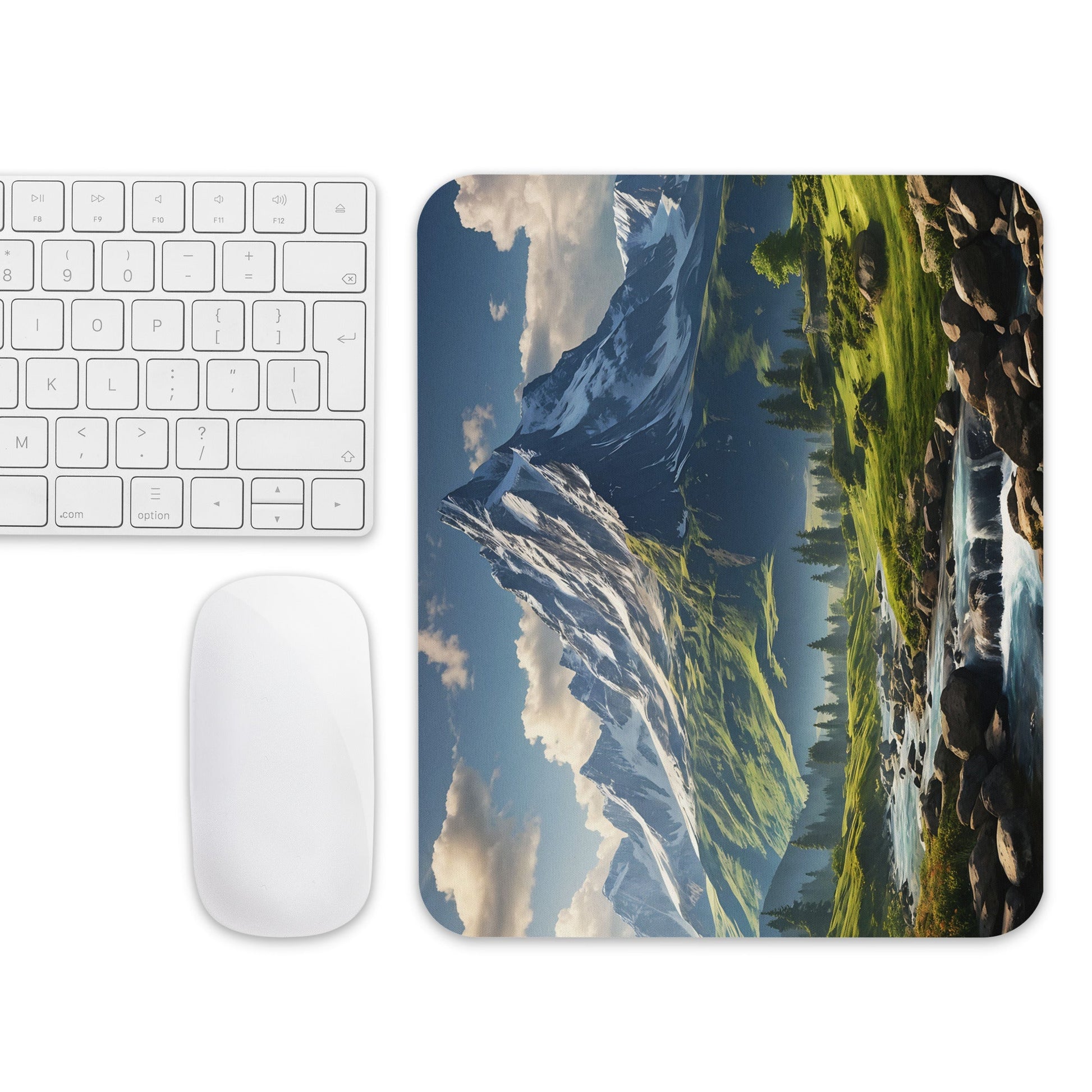 Snowy Mountain Mouse Pad - Mouse Pads - Discovery Co.