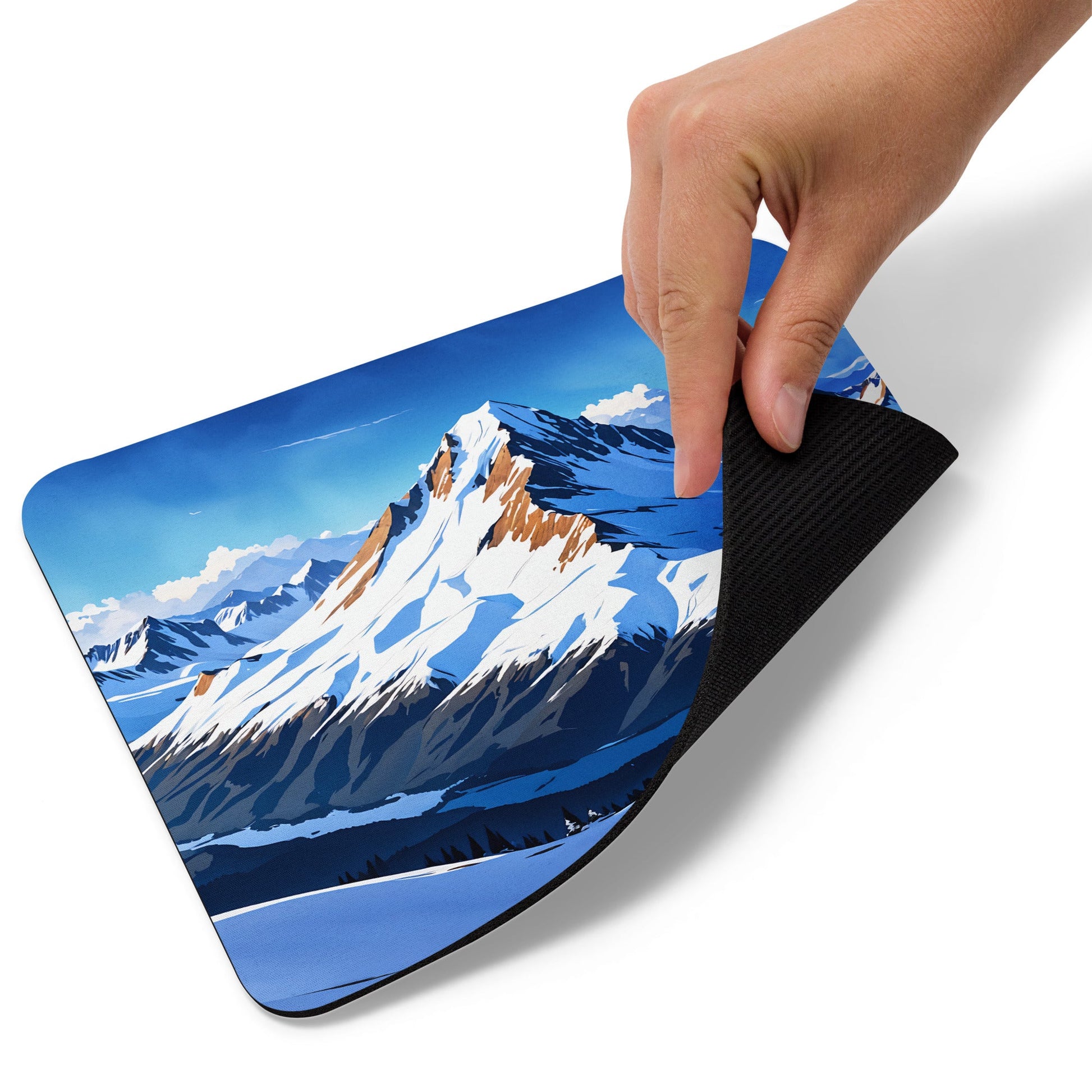 Snowy Mountains II Mouse Pad - Mouse Pads - Discovery Co.