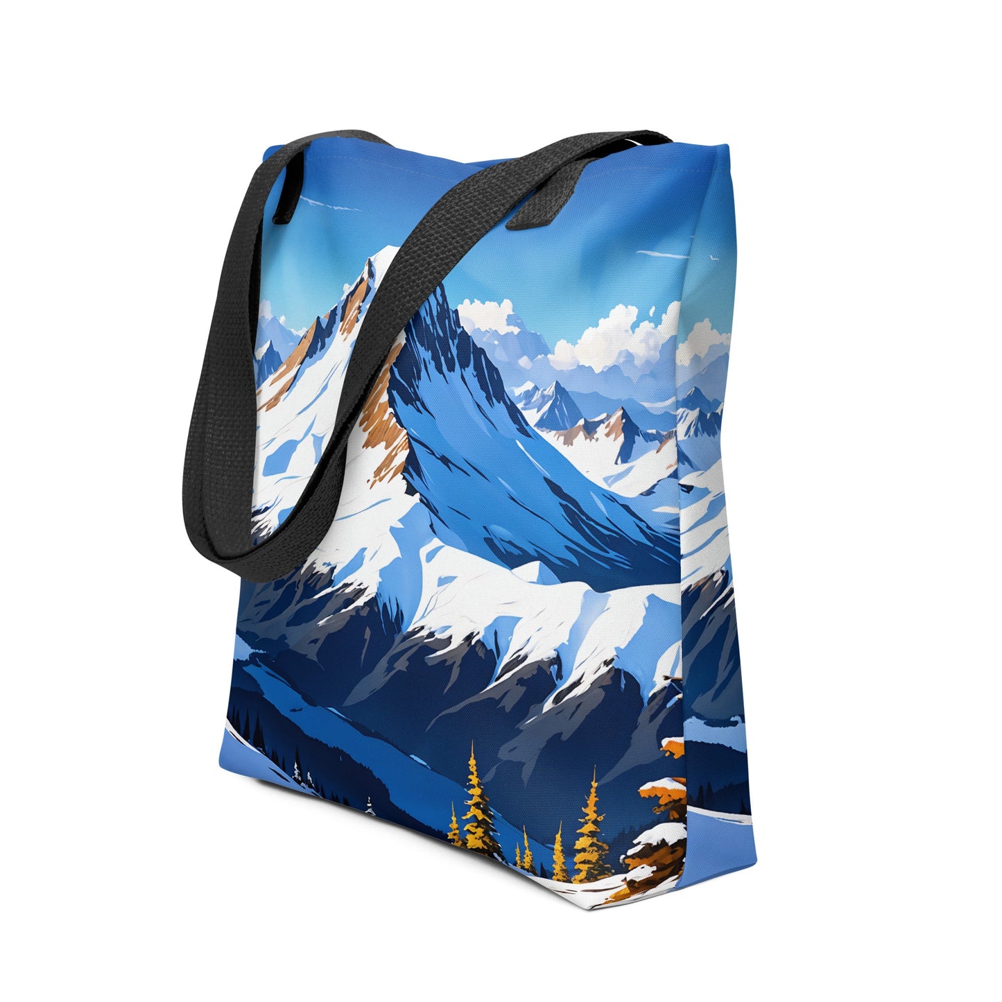 Snowy Mountains II Tote Bag - Tote Bags - Discovery Co.