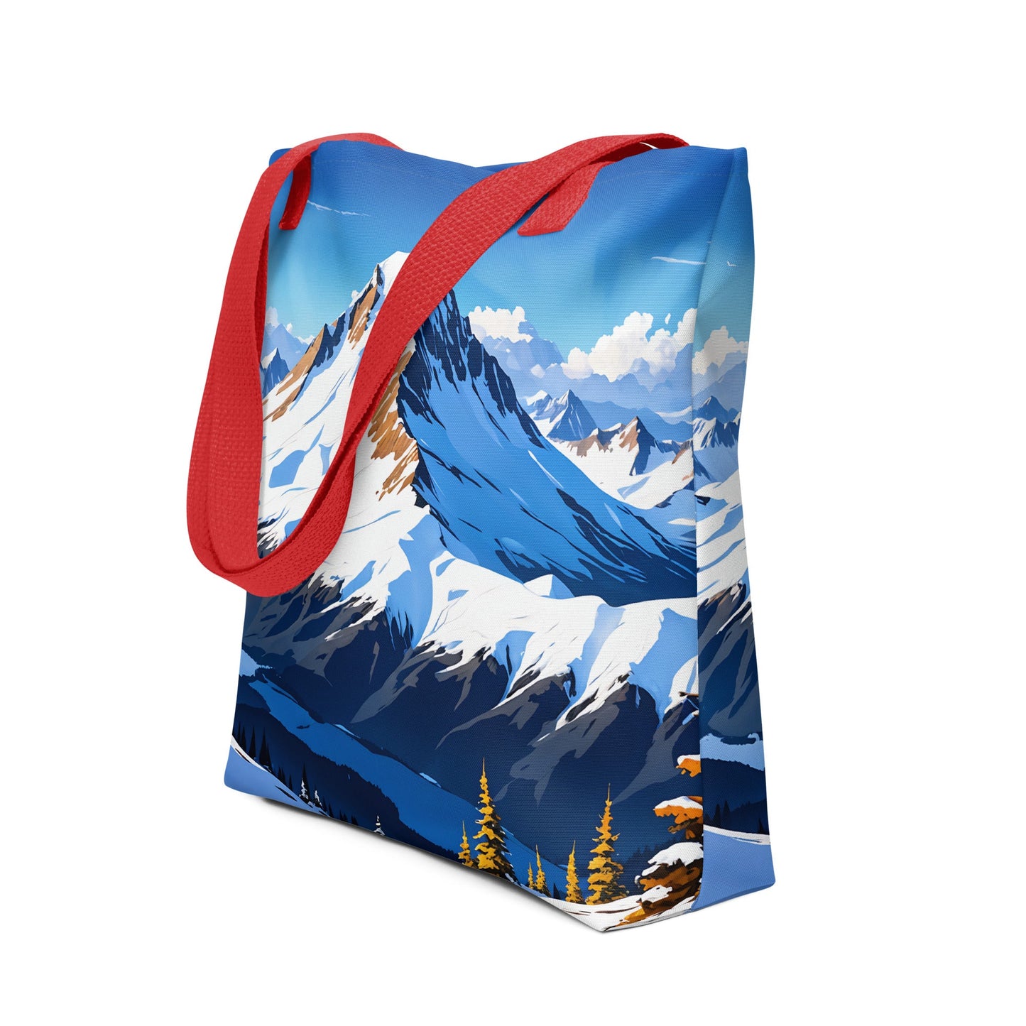 Snowy Mountains II Tote Bag - Tote Bags - Discovery Co.