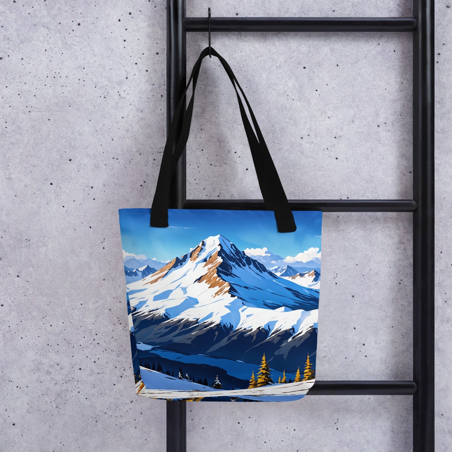 Snowy Mountains II Tote Bag - Tote Bags - Discovery Co.