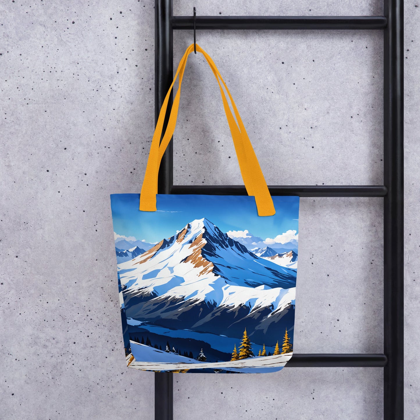 Snowy Mountains II Tote Bag - Tote Bags - Discovery Co.