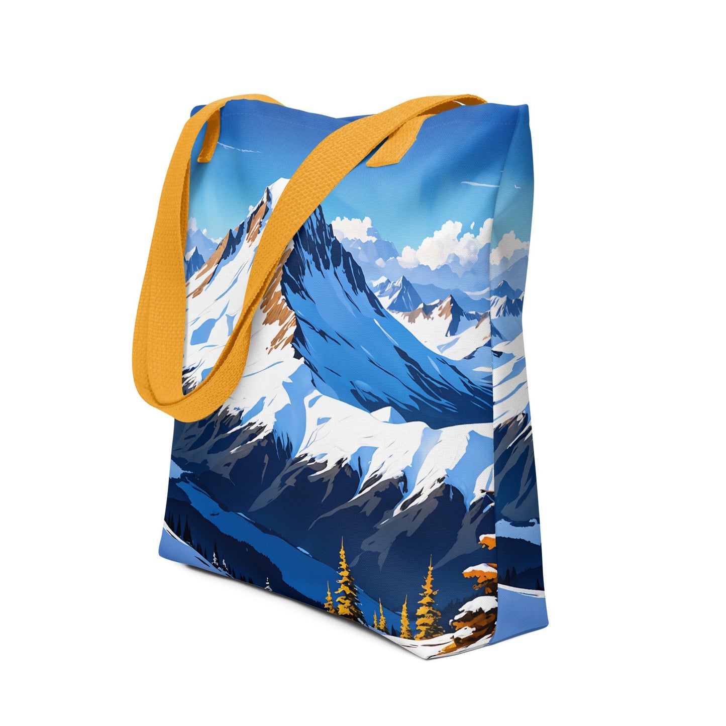 Snowy Mountains II Tote Bag - Tote Bags - Discovery Co.