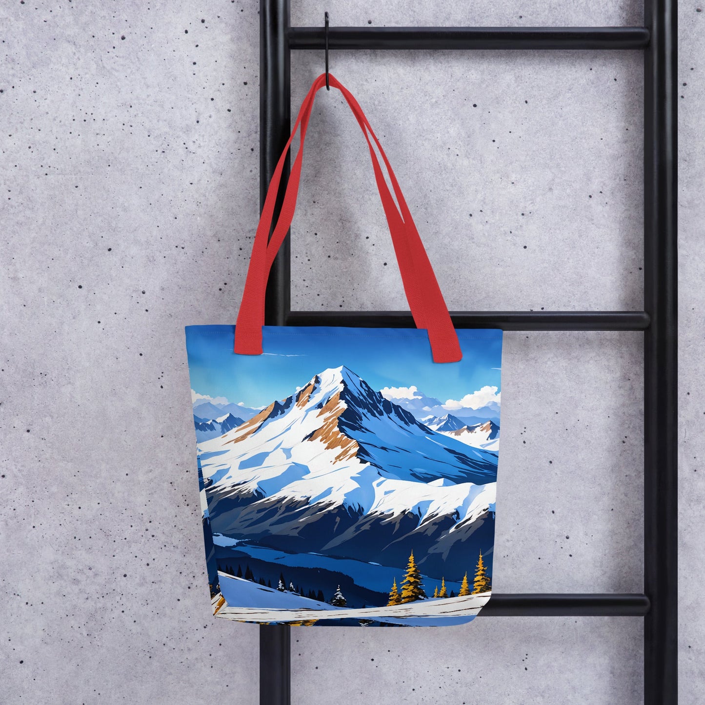 Snowy Mountains II Tote Bag - Tote Bags - Discovery Co.