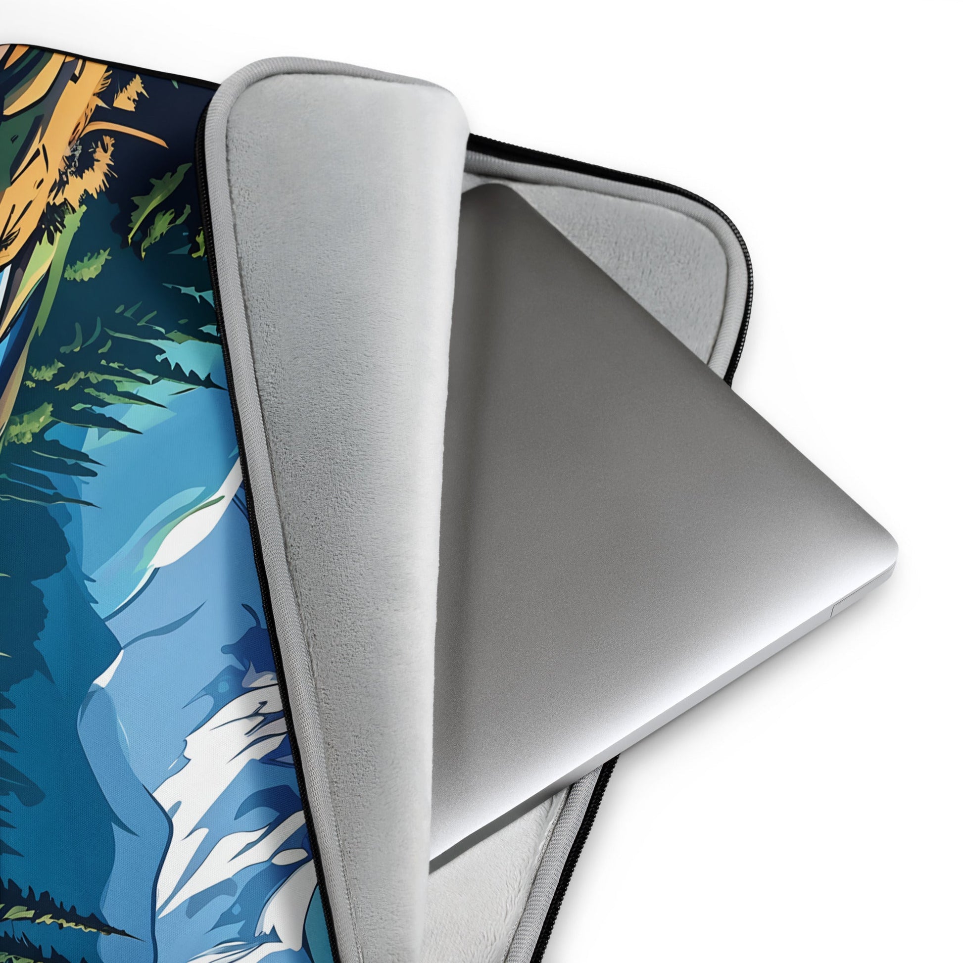 Snowy Mountains Laptop Sleeve - Laptop Cases - Discovery Co.