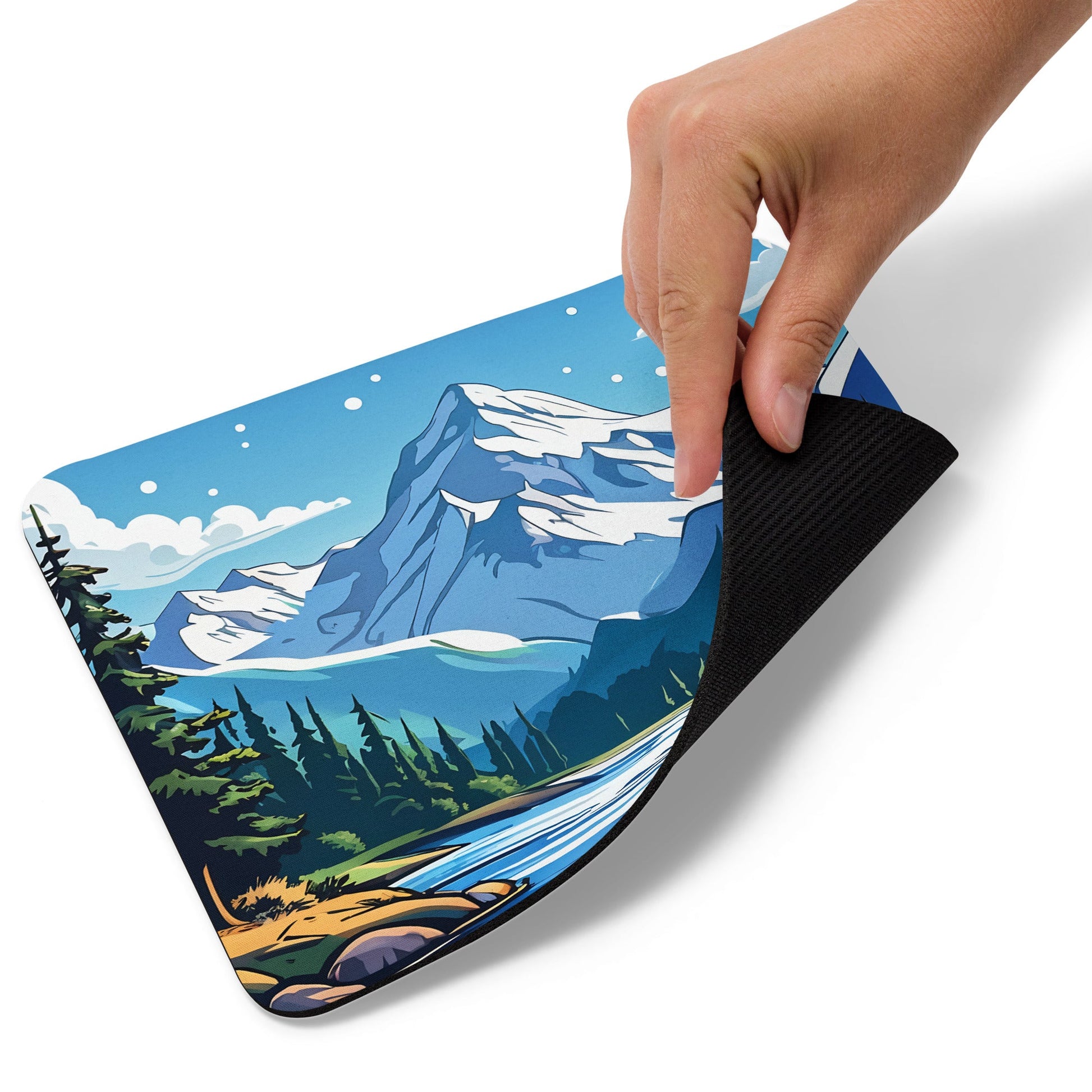 Snowy Mountains Mouse Pad - Mouse Pads - Discovery Co.