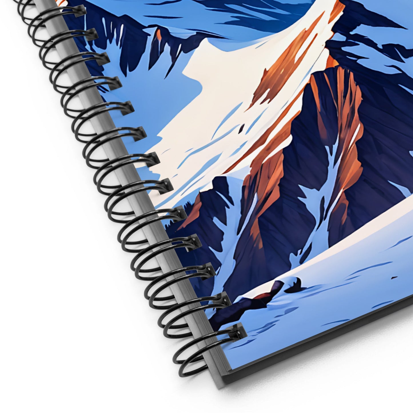 Snowy Mountains Spiral Notebook - Spiral Notebooks - Discovery Co.