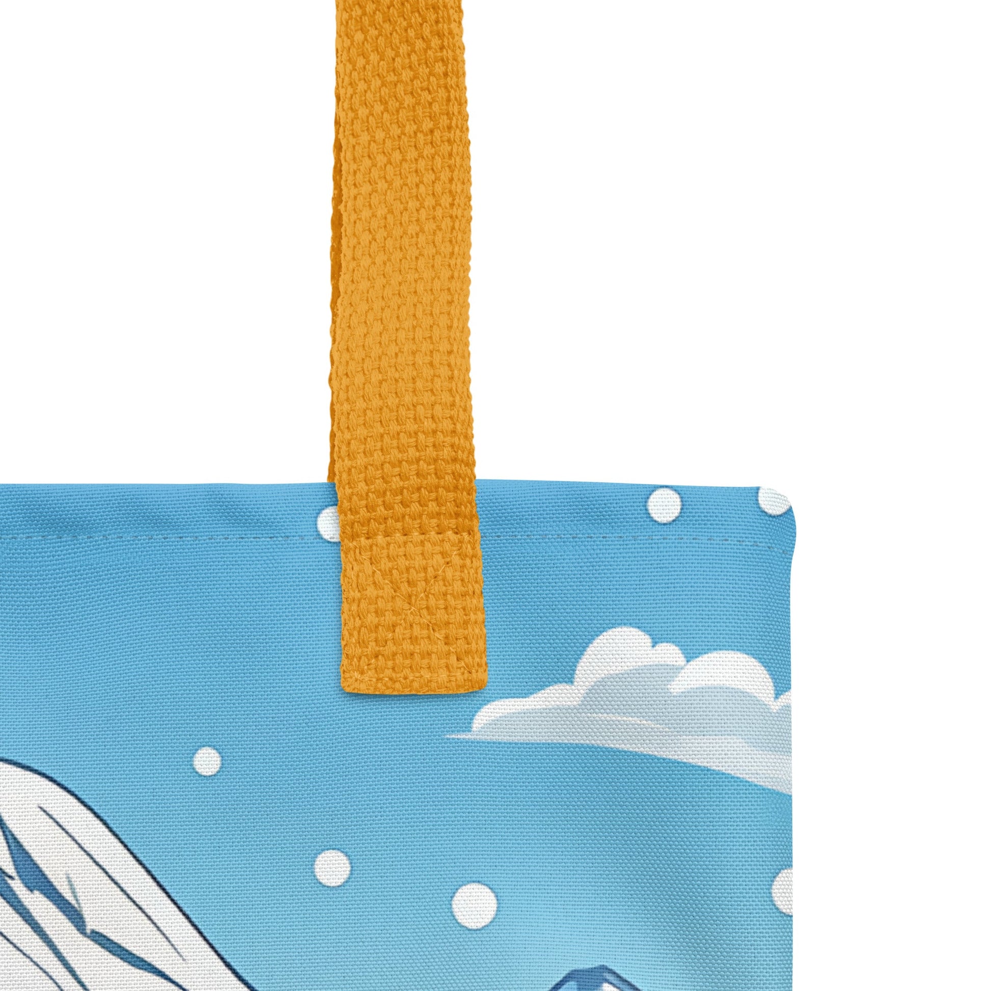 Snowy Mountains Tote Bag - Tote Bags - Discovery Co.