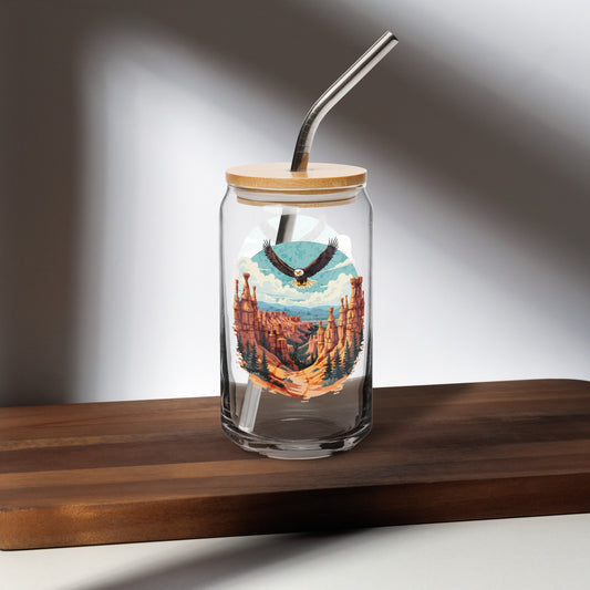 Soaring Eagle Can - Shaped Glass - Can - Shaped Glass - Discovery Co.