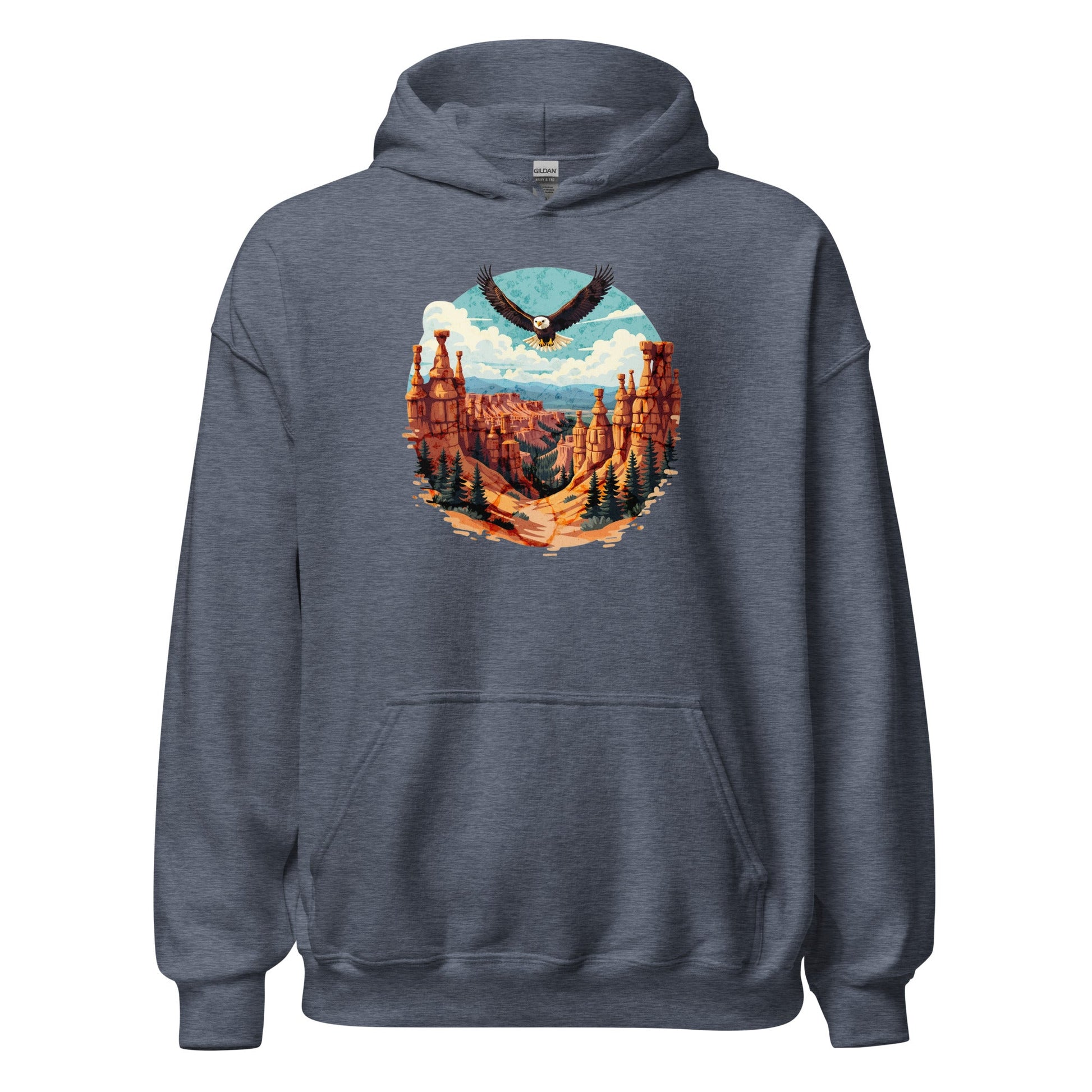 Soaring Eagle Men's (Unisex) Hoodie - Hoodies - Discovery Co.