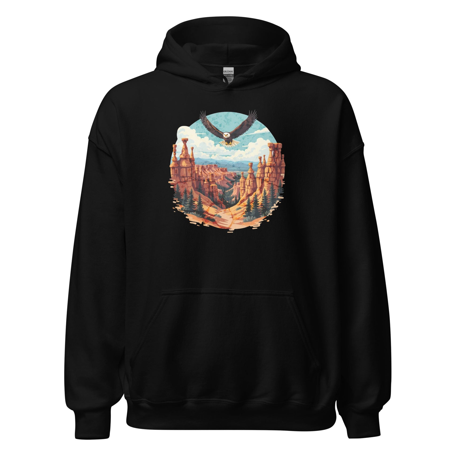 Soaring Eagle Men's (Unisex) Hoodie - Hoodies - Discovery Co.