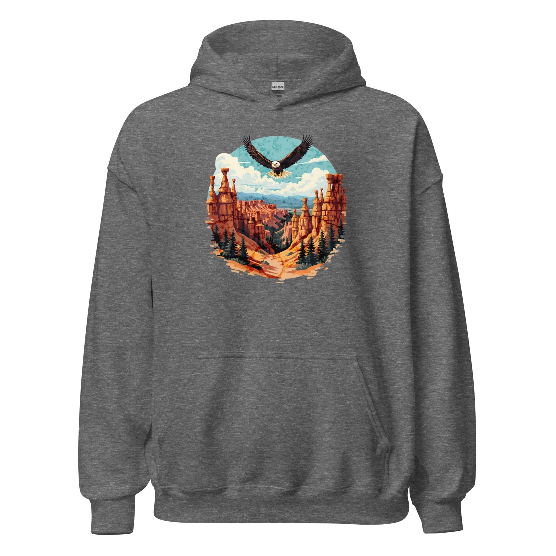 Soaring Eagle Men's (Unisex) Hoodie - Hoodies - Discovery Co.