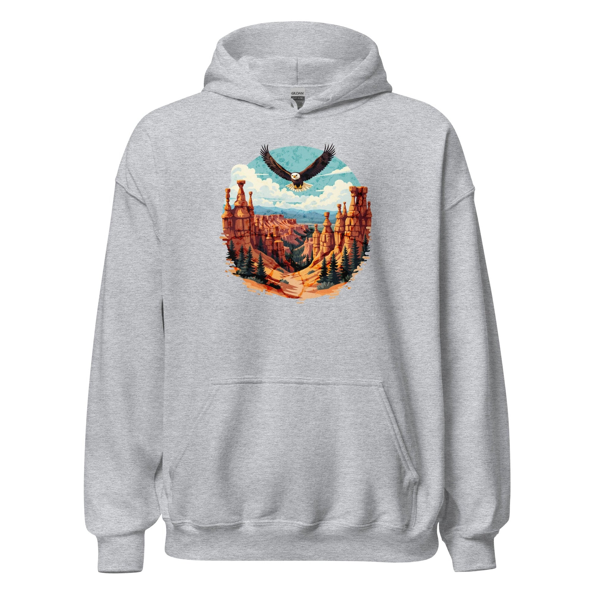 Soaring Eagle Men's (Unisex) Hoodie - Hoodies - Discovery Co.