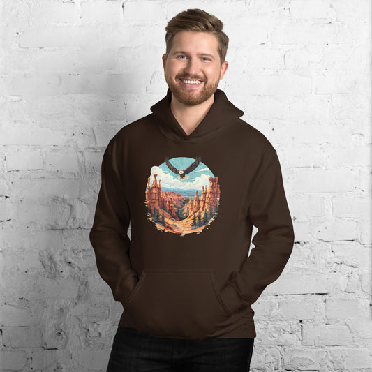 Soaring Eagle Men's (Unisex) Hoodie - Hoodies - Discovery Co.