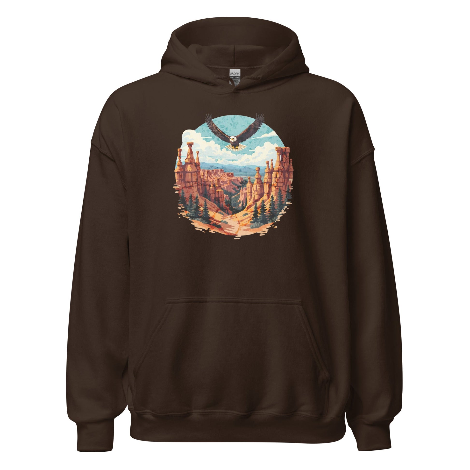 Soaring Eagle Men's (Unisex) Hoodie - Hoodies - Discovery Co.