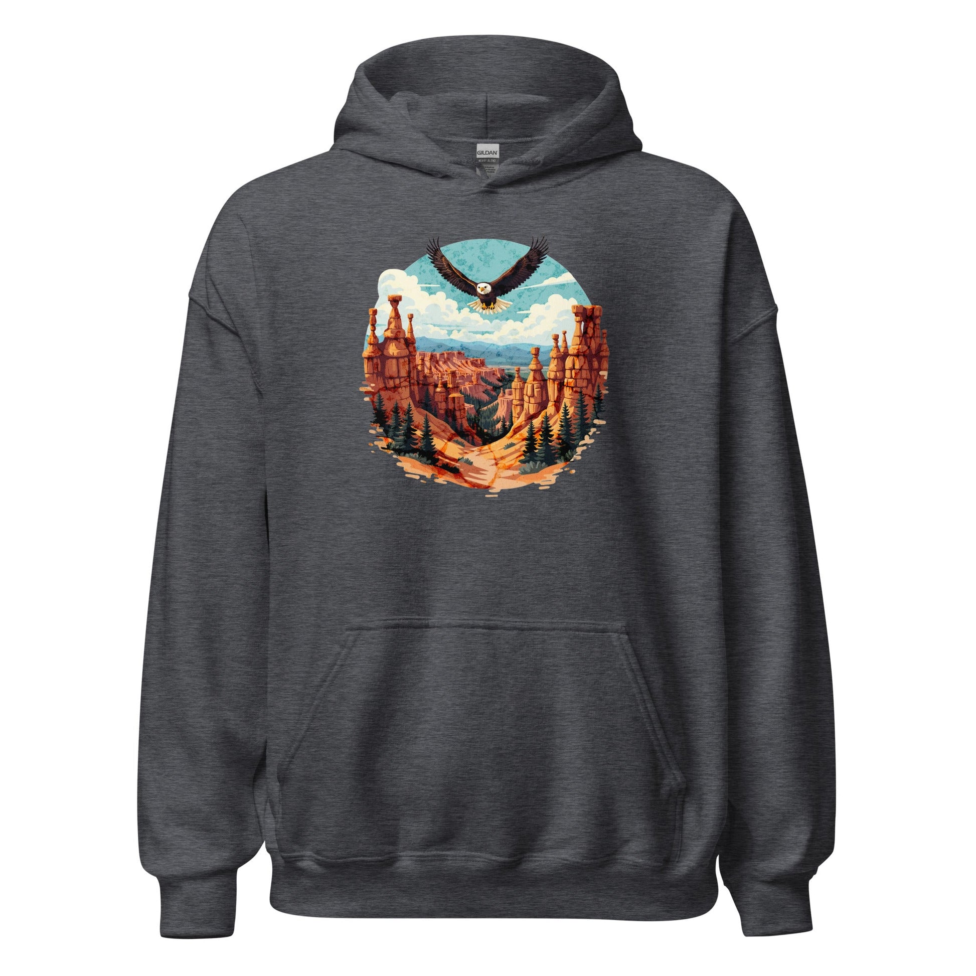 Soaring Eagle Men's (Unisex) Hoodie - Hoodies - Discovery Co.