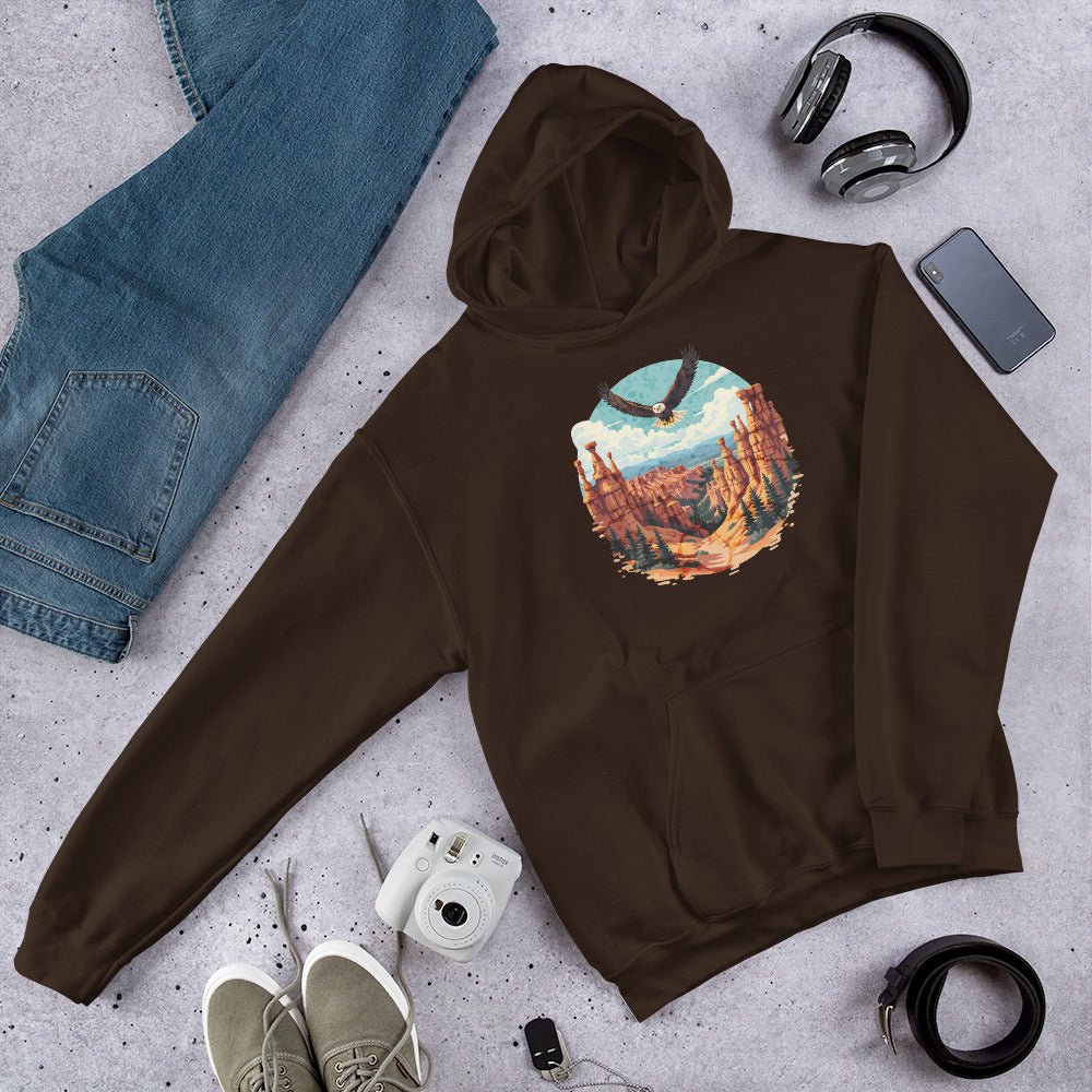 Soaring Eagle Men's (Unisex) Hoodie - Hoodies - Discovery Co.