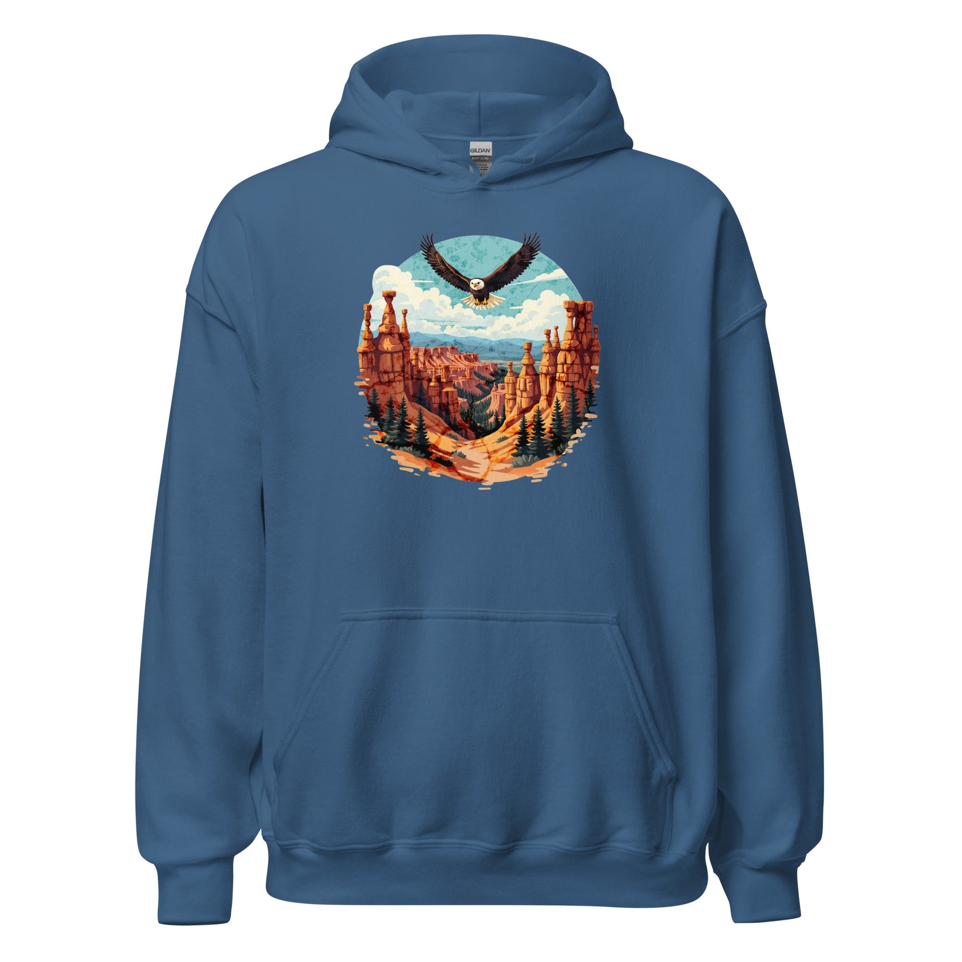 Soaring Eagle Men's (Unisex) Hoodie - Hoodies - Discovery Co.