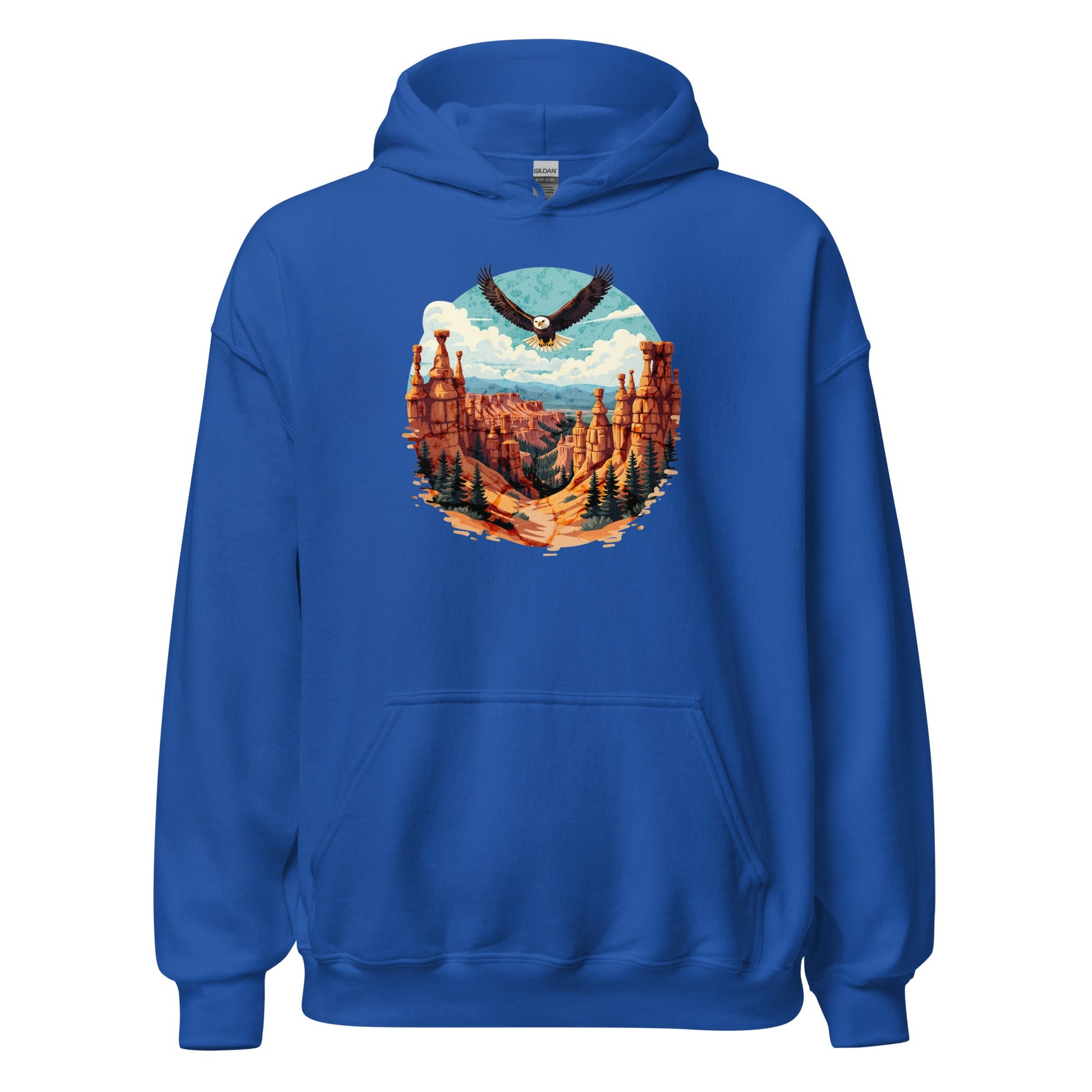 Soaring Eagle Men's (Unisex) Hoodie - Hoodies - Discovery Co.