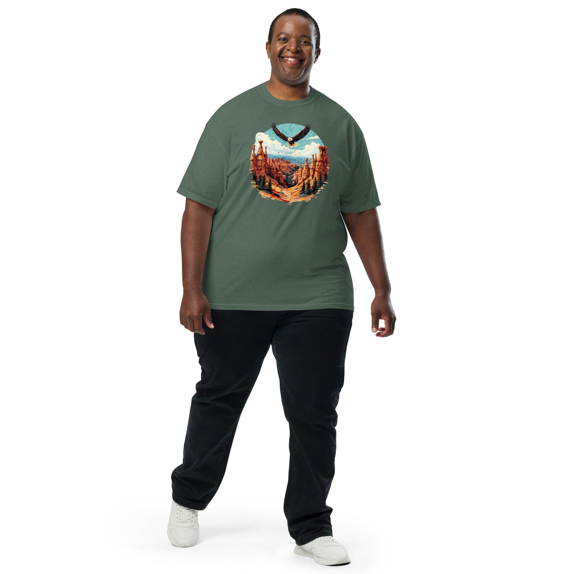 Soaring Eagle Men's (Unisex) Premium Tee - Men's Shirts - Discovery Co.