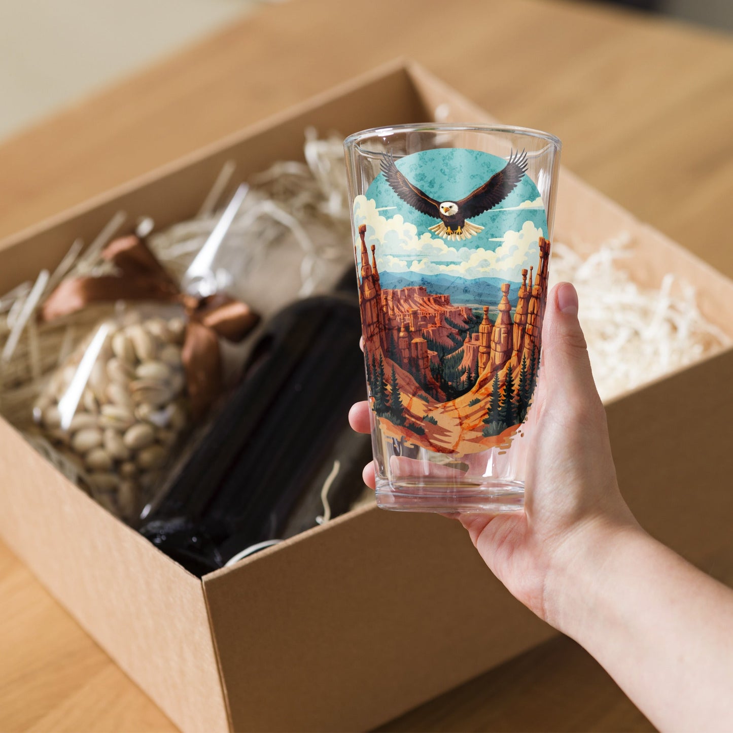 Soaring Eagle Pint Glass - Beer Glass - Discovery Co.