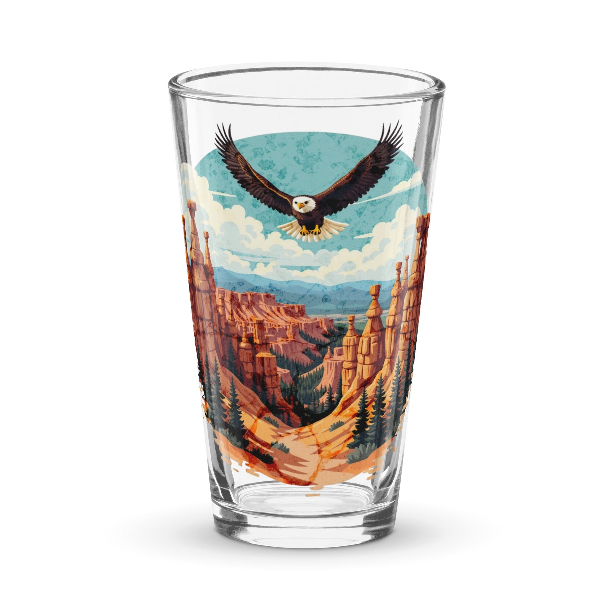 Soaring Eagle Pint Glass - Beer Glass - Discovery Co.