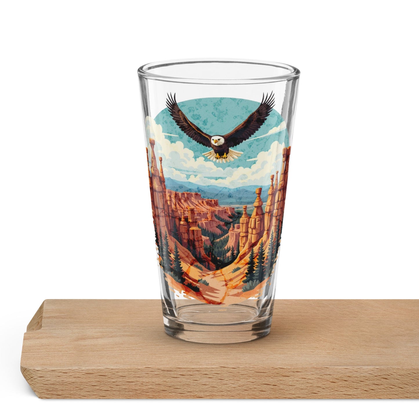 Soaring Eagle Pint Glass - Beer Glass - Discovery Co.