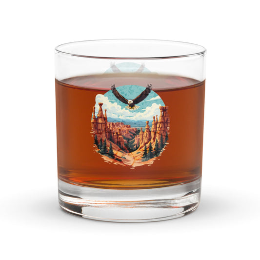 Soaring Eagle Rocks Glass - Rocks Glass - Discovery Co.