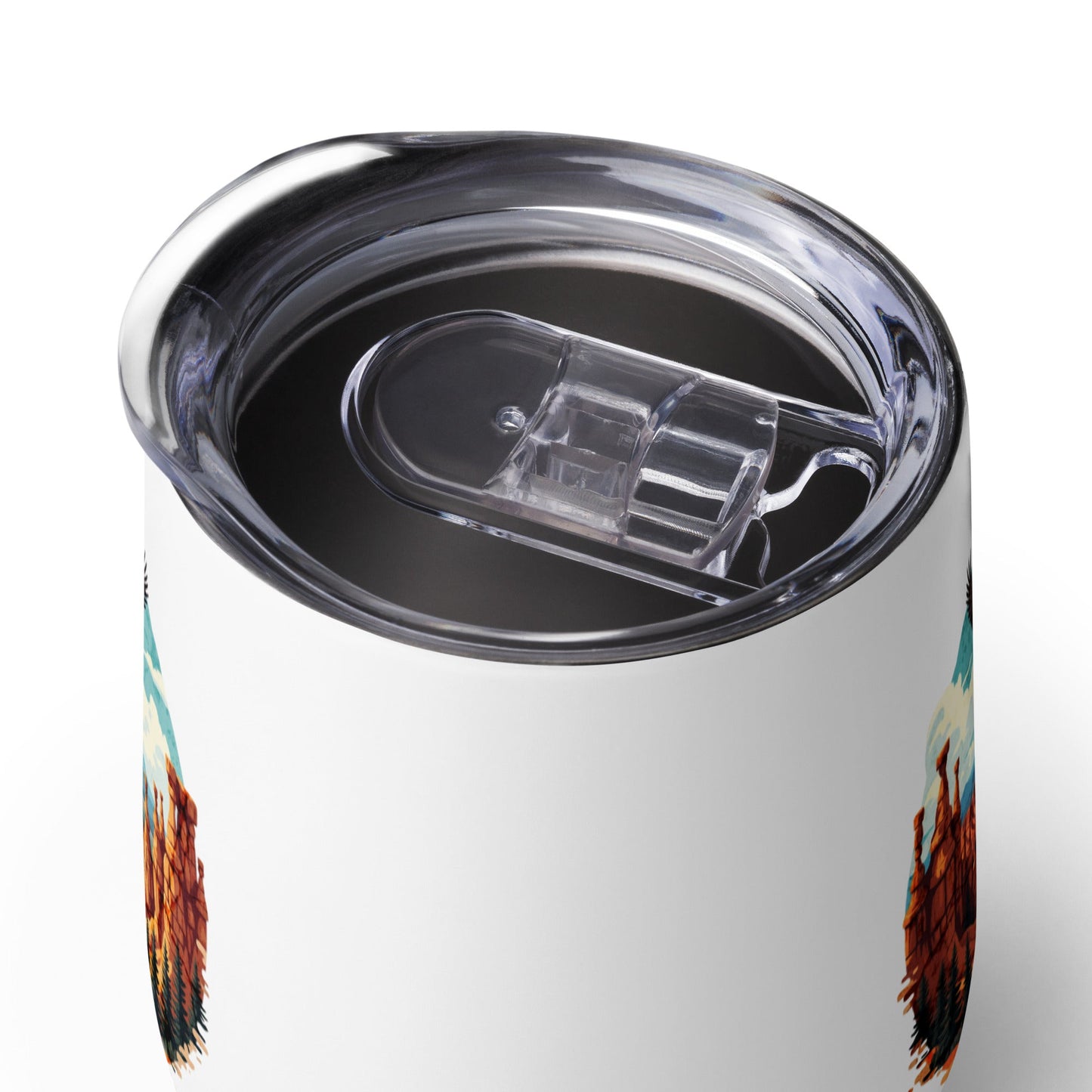 Soaring Eagle Stainless Steel Wine Tumbler - Steel Tumbler - Discovery Co.