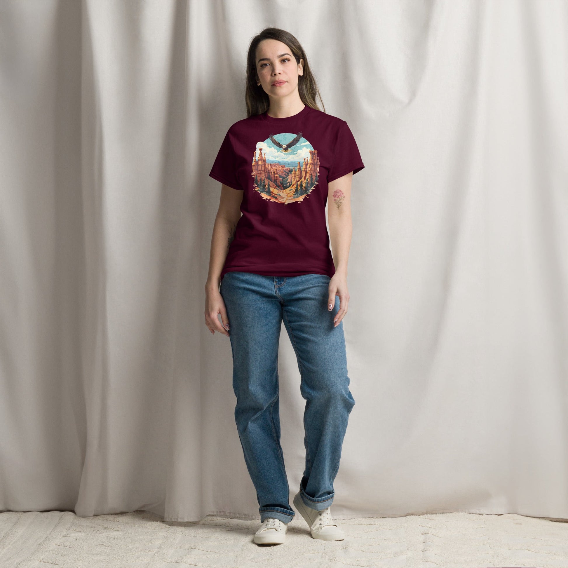 Soaring Eagle Women's (Unisex) Classic Tee - Women's Shirts - Discovery Co.