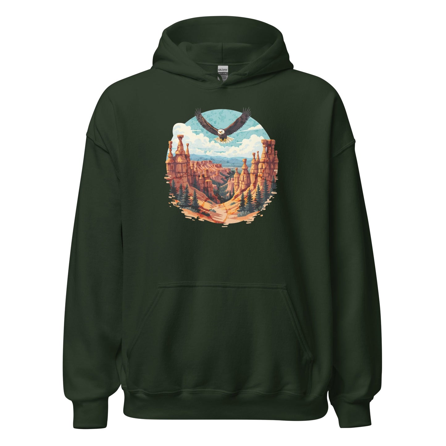 Soaring Eagle Women's (Unisex) Hoodie - Hoodies - Discovery Co.