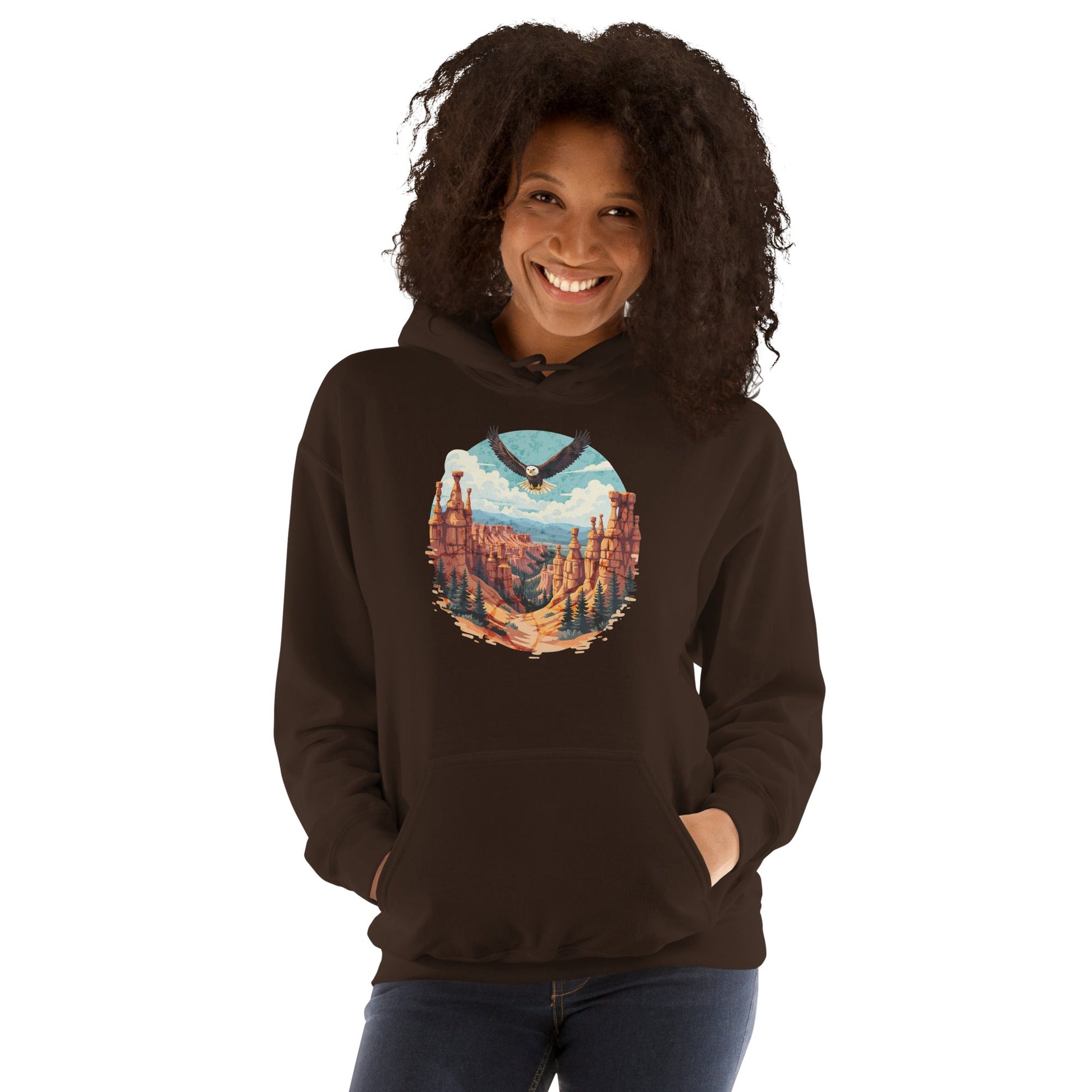Soaring Eagle Women's (Unisex) Hoodie - Hoodies - Discovery Co.