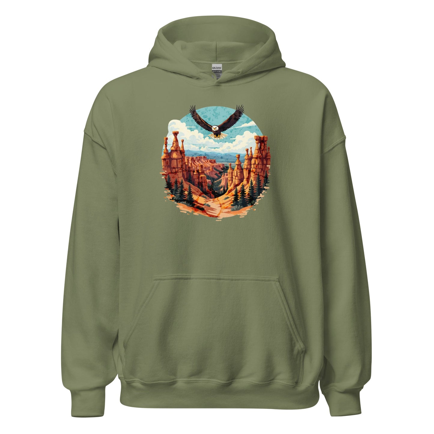 Soaring Eagle Women's (Unisex) Hoodie - Hoodies - Discovery Co.