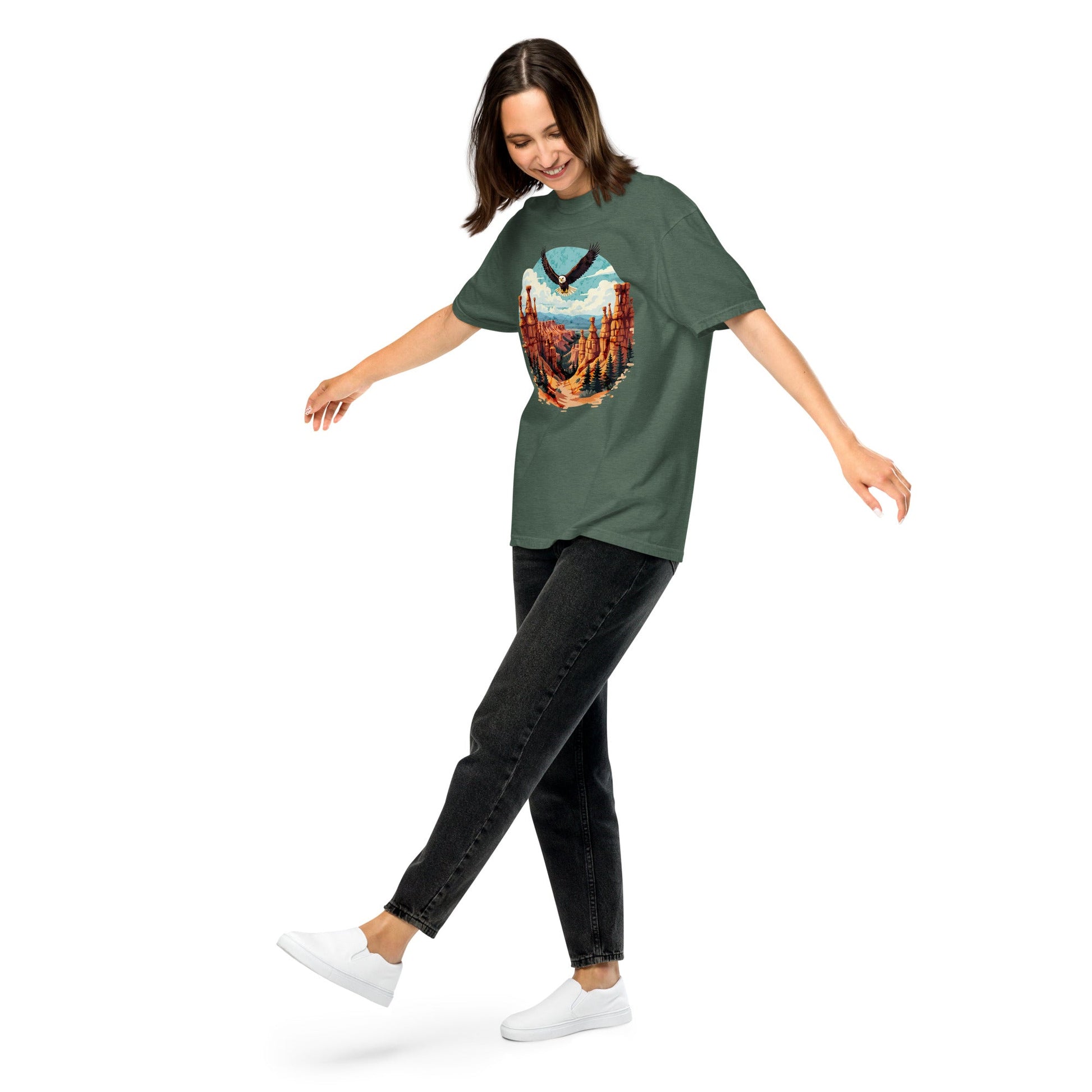 Soaring Eagle Women's (Unisex) Premium Tee - Women's Shirts - Discovery Co.