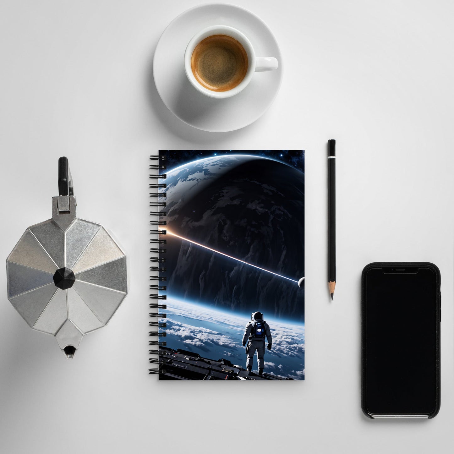 Space II Spiral Notebook - Spiral Notebooks - Discovery Co.