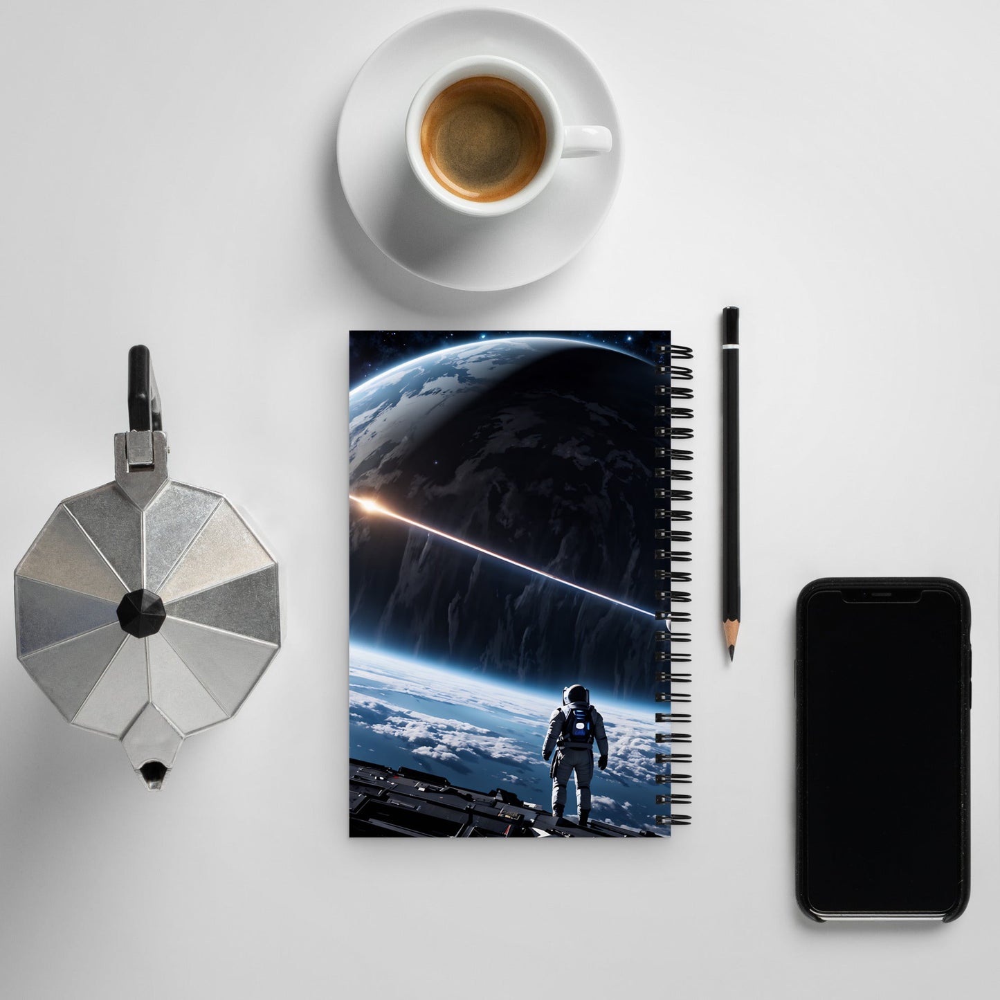 Space II Spiral Notebook - Spiral Notebooks - Discovery Co.