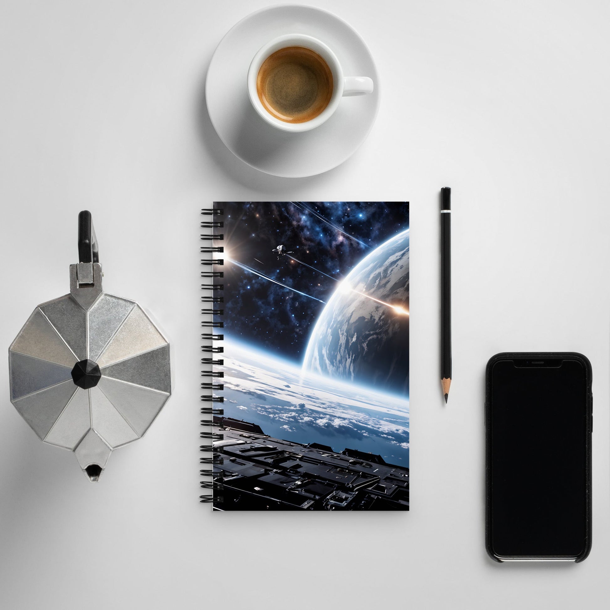 Space III Spiral Notebook - Spiral Notebooks - Discovery Co.