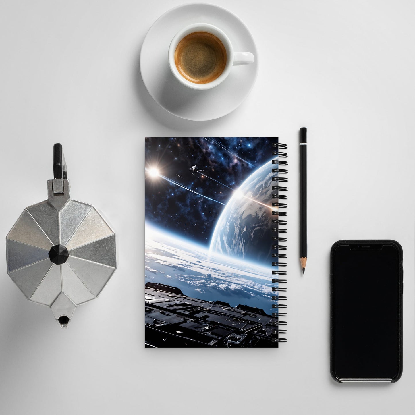 Space III Spiral Notebook - Spiral Notebooks - Discovery Co.