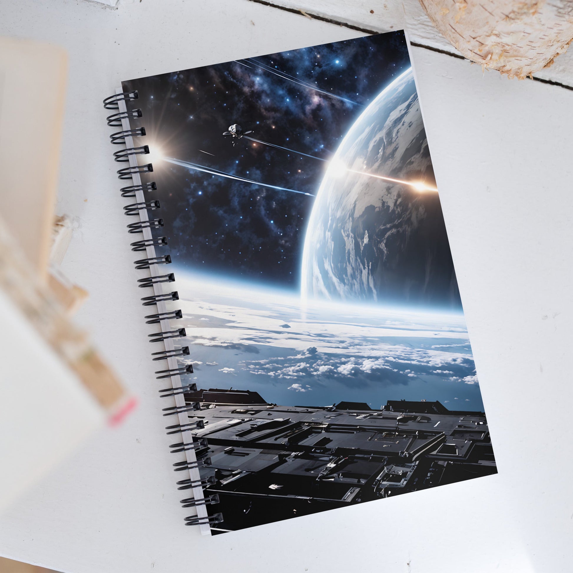 Space III Spiral Notebook - Spiral Notebooks - Discovery Co.