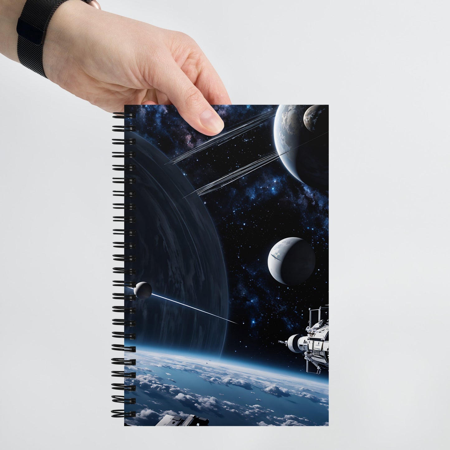 Space IV Spiral Notebook - Spiral Notebooks - Discovery Co.