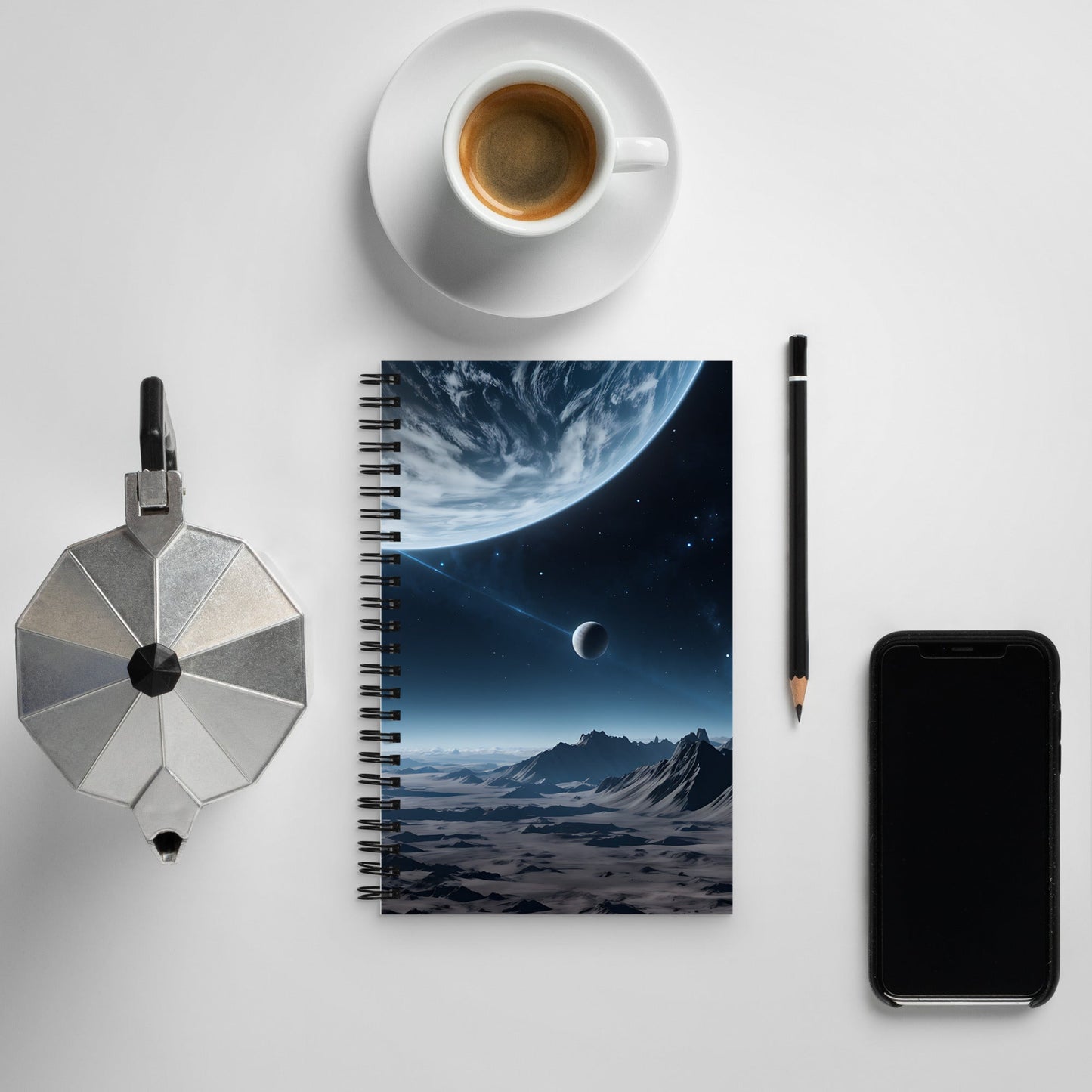 Space Spiral Notebook - Spiral Notebooks - Discovery Co.