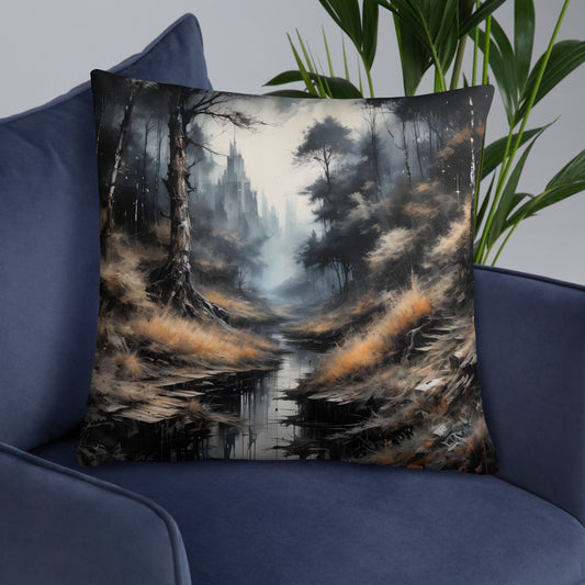 Spooky Forest Basic Pillow - Pillows - Discovery Co.