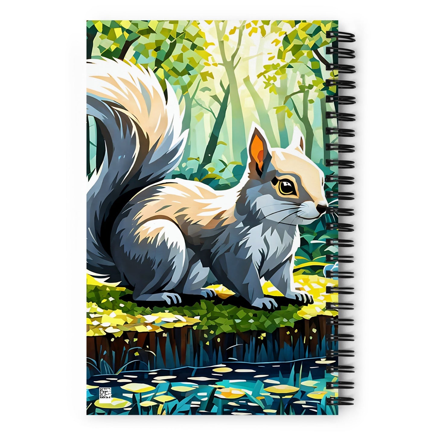 Squirrel Spiral Notebook - Spiral Notebooks - Discovery Co.