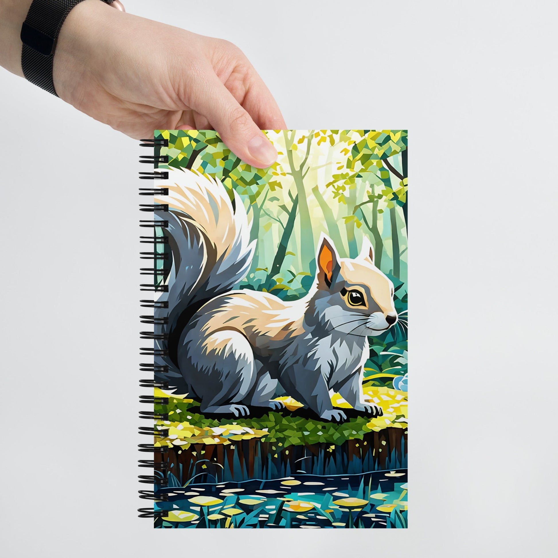 Squirrel Spiral Notebook - Spiral Notebooks - Discovery Co.